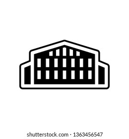 university icon. Element of Buildings for mobile concept and web apps icon. Glyph, flat icon for website design and development, app development