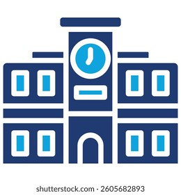 University Icon Element For Design