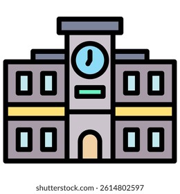 University Icon Element For Design