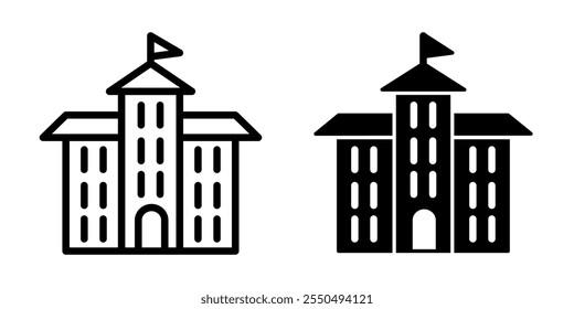 University icon illustration vector design template