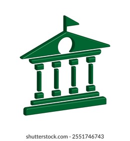 University icon illustration vector design template
