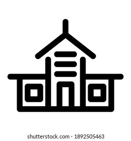 university icon or logo isolated sign symbol vector illustration - high quality black style vector icons
