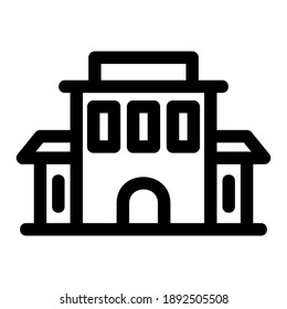 university icon or logo isolated sign symbol vector illustration - high quality black style vector icons
