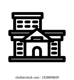 university icon or logo isolated sign symbol vector illustration - high quality black style vector icons
