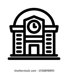 university icon or logo isolated sign symbol vector illustration - high quality black style vector icons
