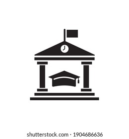 university icon symbol sign vector