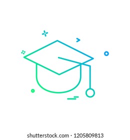 university icon vector design