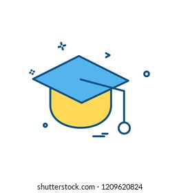 university icon vector design