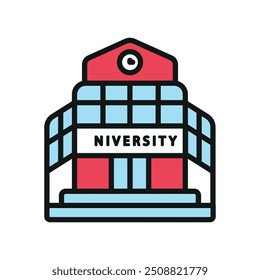 University icon vector design templates simple and modern concept graphic