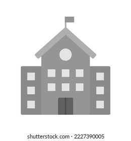 Universitätssymbol, Vektorbild. Kann auch für körperliche Fitness eingesetzt werden. Geeignet für mobile Apps, Web-Apps und Printmedien.