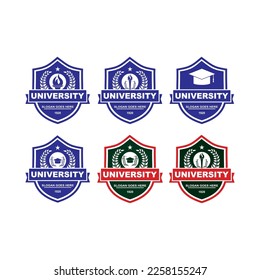 University icon vector logo template