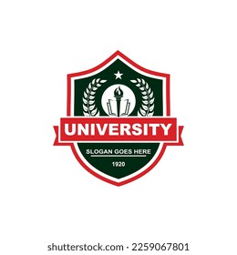 University icon vector logo template