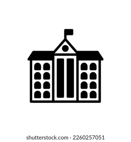 University icon in vector. Logotype