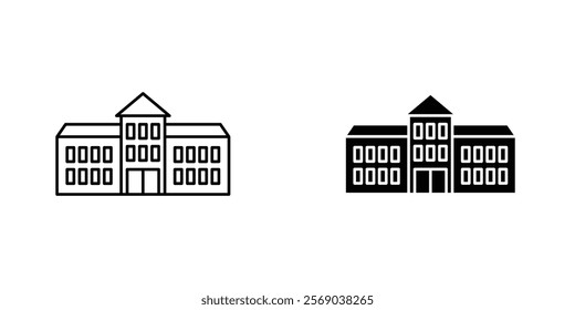 University icons vector graphic pack