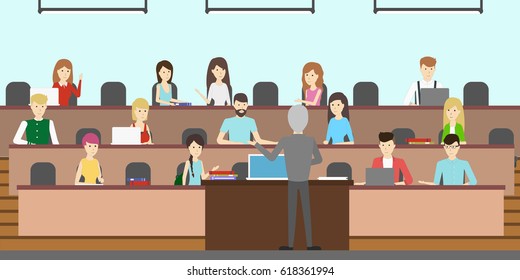 3,835 Lecture Hall Stock Vectors, Images & Vector Art | Shutterstock