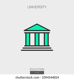 University line icon