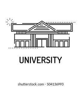 University Line Icon