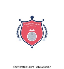University logo academy vector design