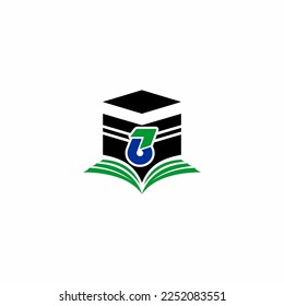 Diseño vectorial de la academia universitaria. plantillas de logotipo de tapón de graduación. Iconos vectoriales universitarios y académicos. Emblemas o escudos establecidos para graduados de educación secundaria en ciencias marítimas, o ley. 