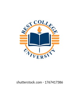 University logo concept vector. University logo template