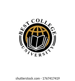 University logo concept vector. University logo template