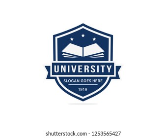 University logo template