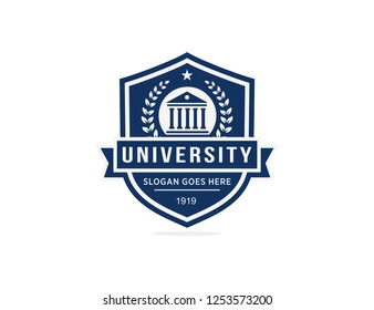 University logo template