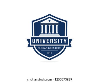 University logo template