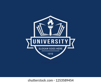University logo template