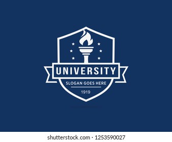 University logo template