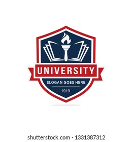 University logo template