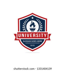 University logo template