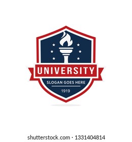 University logo template