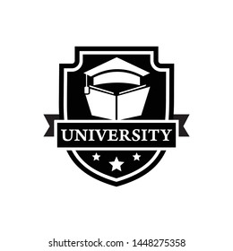 University logo template vector illustration