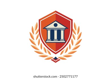 University Logo Vector Style New