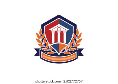 University Logo Vector Style New
