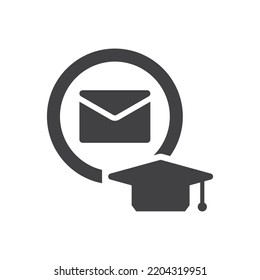 University Mail Icon - Education Message Icon