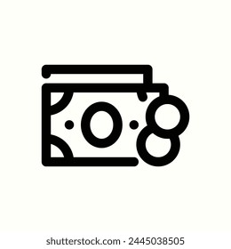 university, money icon, isolated icon in light background, perfect for website, blog, logo, graphic design, social media, UI, mobile app