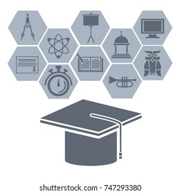 University round icons