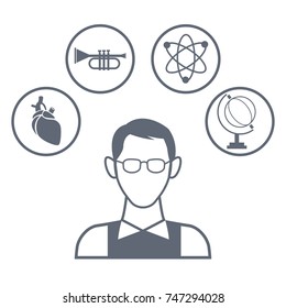 University round icons