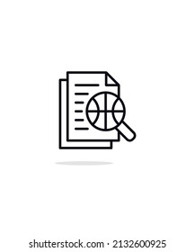 UNIVERSITY SELECTION GUIDE ICON, for graphic and web design collection logo vector illustration, eps 10