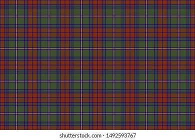 University Tartan. Seamless pattern for fabric, kilts, skirts, plaids, interior decoration.