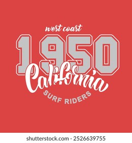 tipografía universitaria dibujo de Vector, gráfico de camiseta de Vector. gráfico universitario