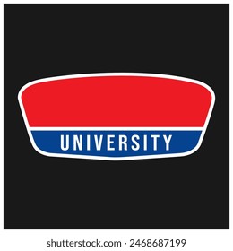 University V108 Patch Streetwear, Urban, Luxury, Modern Design Patch Commercial Use