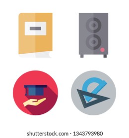 university vector icon set