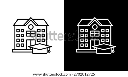 University White Icon Set Design