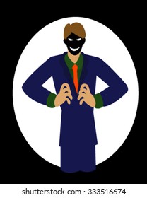Unknown businessman corrupt