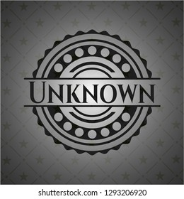 Unknown dark badge
