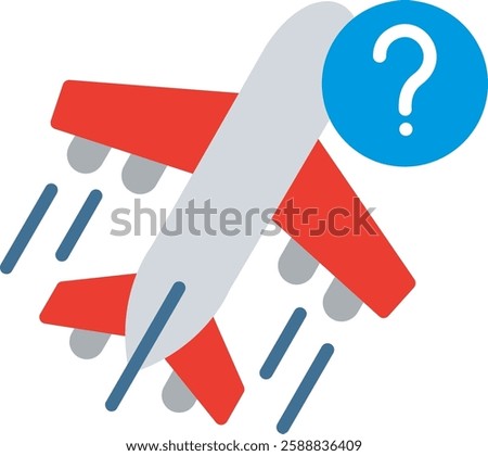 Unknown Flat Illustration Vector Design