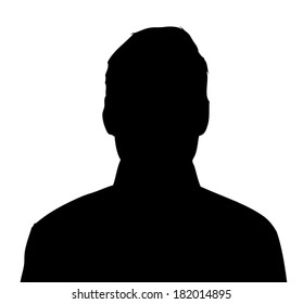 Unknown male person illustration